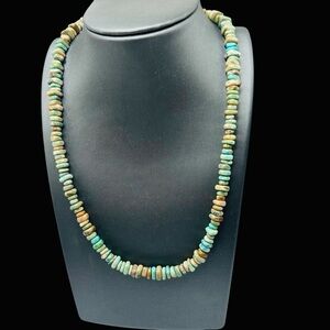 Stunning Jay King Mine Finds Turquoise Nugget Adjustable Necklace